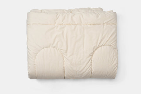 USA-Made Wool Duvet Insert – Natural, Temperature-Regulating Comforter | Sustainable Bedding American Blossom Linens  Duvet Insert
