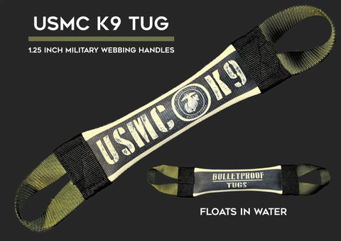 USMC K9 Fire Hose Tug Toy – Durable Training Dog Tug | Made in USA Bulletproof Pet Products Inc  TUGS