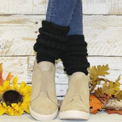 Ultimate Cotton Slouch Socks Women 6-9 – Cozy Black Knit | Made in USA Catherine Cole  socks