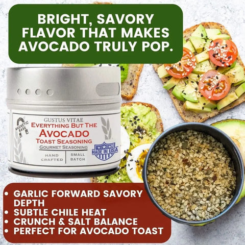 Ultimate Everything Seasonings Collection | Set of 12 Tins Gustus Vitae  Collections & Gift Sets