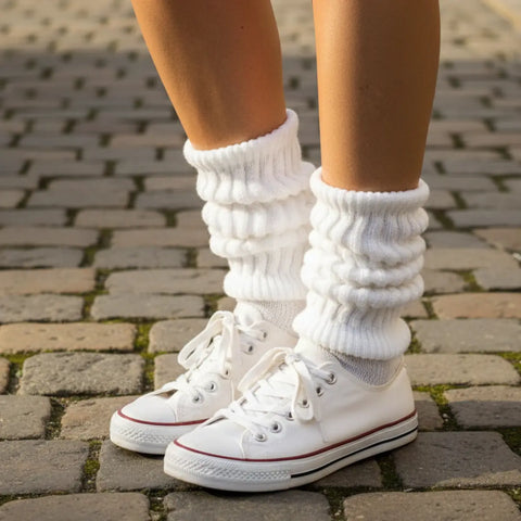Ultimate Women’s Cotton Slouch Socks – Cozy Thick Knit | Made in USA Catherine Cole  socks