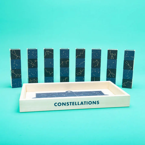 Uncle Goose 32-Piece Zodiac Constellation Blocks Set – 1.75 Inch Cubes – Educational Astronomy Toy | Made in USA Uncle Goose  Discovery
