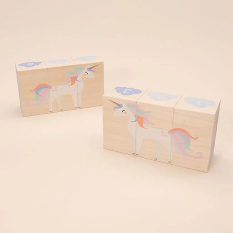 Uncle Goose 6-Piece Wooden Story Blocks – Sustainable Basswood Toy Set for Kids Ages 2+ | Made in USA Uncle Goose  Environments