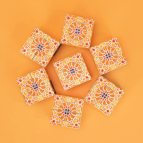 Uncle Goose Arabic Alphabet Blocks – 28 Wooden 1.75 Inch Cubes Educational Toy | Made in USA Uncle Goose  Languages