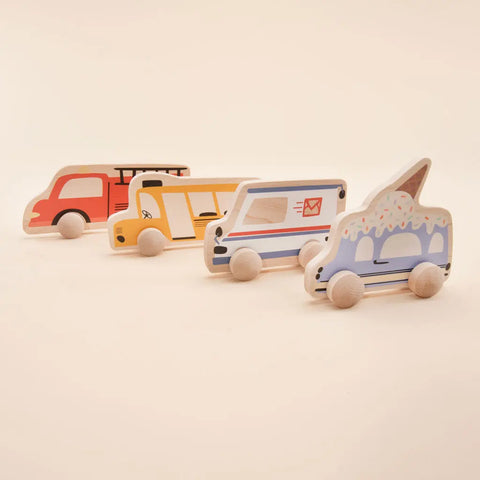 Uncle Goose Auto Roller - School Bus Uncle Goose  Rollers