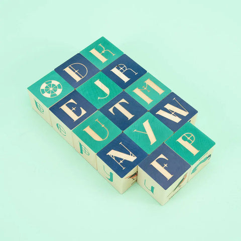 Uncle Goose Bird Alphabet Blocks 14-Piece Set – Sustainable Basswood Educational Toy | Made in USA Uncle Goose  Sentiments