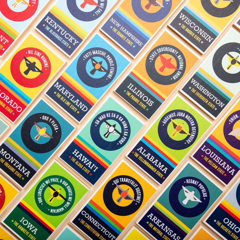 Uncle Goose Chips - United States Uncle Goose  Educational Chips