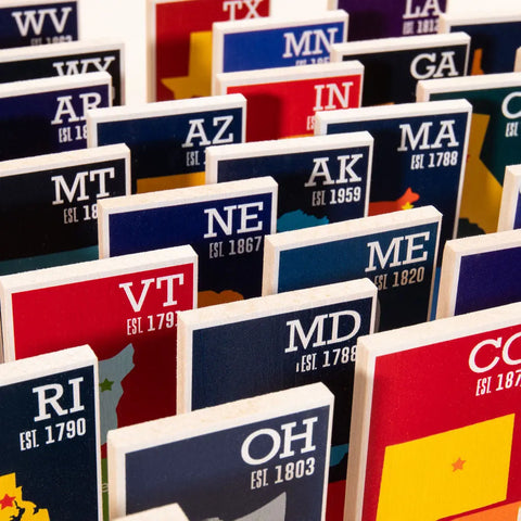 Uncle Goose Chips - United States Uncle Goose  Educational Chips