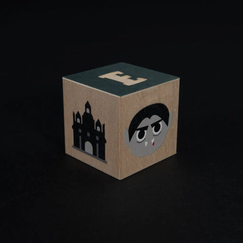 Uncle Goose Creature Feature Wooden Blocks Set – 9 Durable 1.75 Inch Basswood Cubes | Made in USA for Kids Ages 2+ Uncle Goose  Eclectic