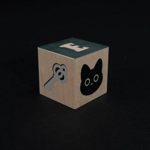 Uncle Goose Creature Feature Wooden Blocks Set – 9 Durable 1.75 Inch Basswood Cubes | Made in USA for Kids Ages 2+ Uncle Goose  Eclectic