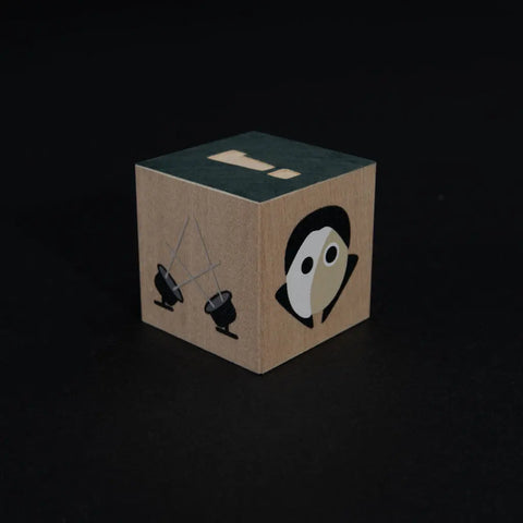 Uncle Goose Creature Feature Wooden Blocks Set – 9 Durable 1.75 Inch Basswood Cubes | Made in USA for Kids Ages 2+ Uncle Goose  Eclectic