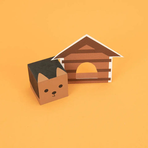 Uncle Goose Cubelings Wooden Pet Blocks 1.75 Inch Eco-Friendly Building Toy Set | Made in USA Uncle Goose  Cubelings