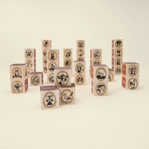 Uncle Goose Educational First Pets Wooden Blocks Set – 40 Cubes – Sustainable Basswood Toy | Made in USA Uncle Goose  Eclectic