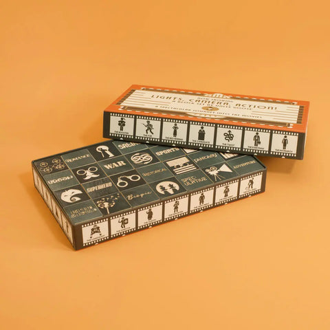 Uncle Goose Educational Movie Genre Blocks – 28pcs 1.75 Inch Basswood Cubes | Made in USA Handcrafted Toy Set Uncle Goose  Eclectic