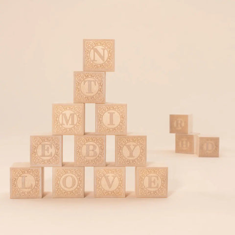 Uncle Goose Uppercase Alphablank Blocks Uncle Goose  Classic Goose