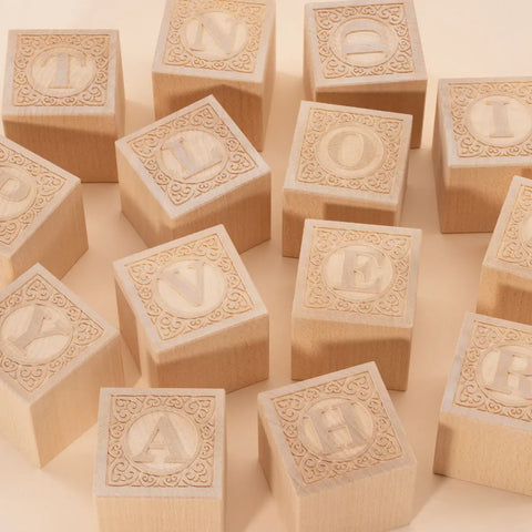 Uncle Goose Uppercase Alphablank Blocks Uncle Goose  Classic Goose