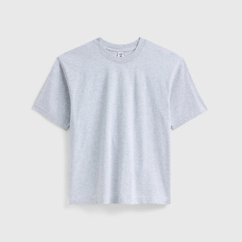 Unisex Cotton Crop T-Shirt – Boxy Fit Modern Layering Tee | Made in Los Angeles USA US Standard Apparel  product