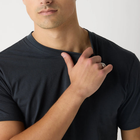 Unisex Daily T-Shirt – Premium 5.5 oz Compact Cotton Tee – Made in Los Angeles USA | Timeless Essential Apparel US Standard Apparel  product