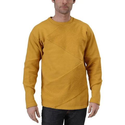 Unisex Organic French Terry Crewneck Sweatshirt – Asymmetrical Design | Made in USA Spiritex | Sustainable Apparel  Men's Sweatshirts & Hoodies