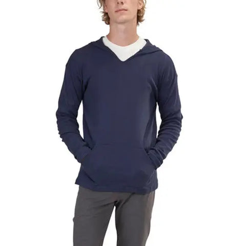 Unisex Ribbed Hoodie – 100% Organic Cotton Pullover | Made in USA Spiritex | Sustainable Apparel  Men's Sweatshirts & Hoodies