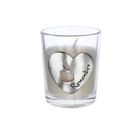 Unscented Soy Memorial Candle – 10-12 Hour Burn Time | Handcrafted Comfort Candle Made in USA Whitney Howard Designs  Candles