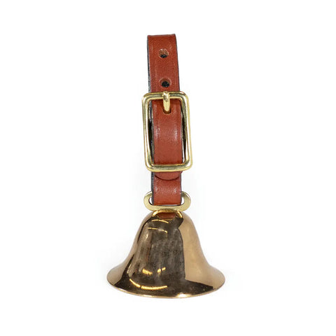 Upland & Downstream Brass Bird Dog Bell With Strap Auburn Leathercrafters  item