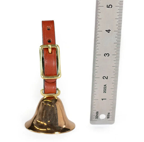 Upland & Downstream Brass Bird Dog Bell With Strap Auburn Leathercrafters  item