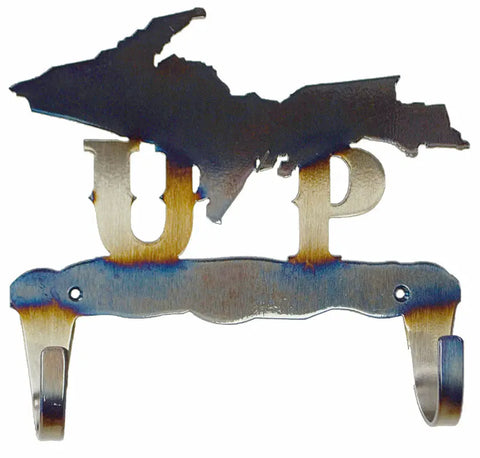 Upper Peninsula Steel Coat And Towel Hook – Rustic Wall Mount Accent | Made In USA Knights Home Decor  item
