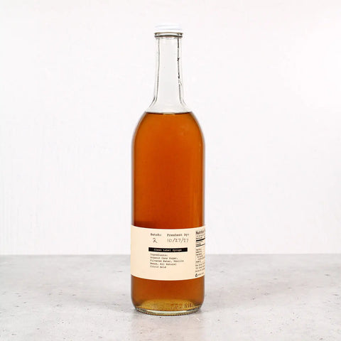 Vanilla Bean Syrup 750mL – Organic Cane Sugar Blend for Coffee and Cocktails | Made in USA Premium Flavor The Syrup Project 
