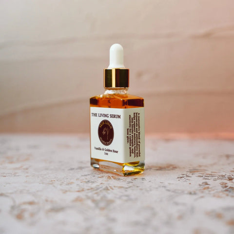 Vanilla & Golden Hour Facial Serum 1oz – Nourishing Antioxidant Skin Care Blend | Made in USA Skin Linen 