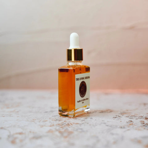 Vanilla & Golden Hour Facial Serum 1oz – Nourishing Antioxidant Skin Care Blend | Made in USA Skin Linen 