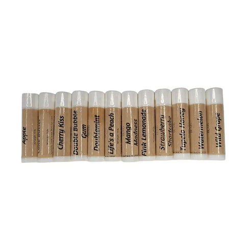 Vegan Lip Balm with Shea and Cocoa Butter – Nourishing Natural Lip Care | Made in USA – 0.15 Oz Tube Bath Bums  Lip Balm