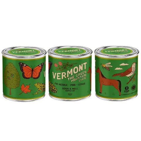 Vermont State Candle Good & Well Supply Co.  Candles