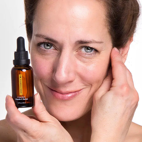 Vitamin C Brightening Serum 15 Percent L-Ascorbic Acid – Antioxidant Skincare | Made in USA Open Formula  Skin Care