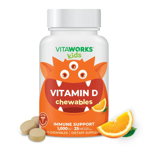 Vitamin D Chewables for Kids VitaWorks  Chewable