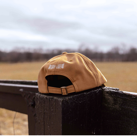 Whiskey Cotton Twill Structured Dad Hat – Mid Profile Adjustable | Made in USA Wilson Lane Apparel 