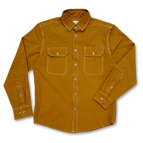 Men’s The Wilson Whiskey Button Down Shirt – Durable Mid-Weight Fabric | Made in USA Wilson Lane Apparel  shirt
