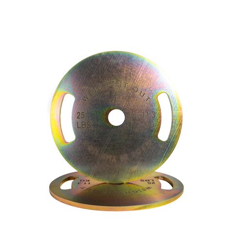 Calibrated Solid Steel Weight Plate Pairs – Precision Fitness Plates | Made in USA Weight It Out 