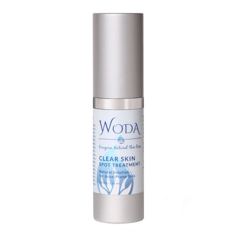 WODA Clear Skin Spot Treatment Gel 15ml – Natural Acne Care with Witch Hazel & Salicylic Acid | Made in USA WODA Skin Care 