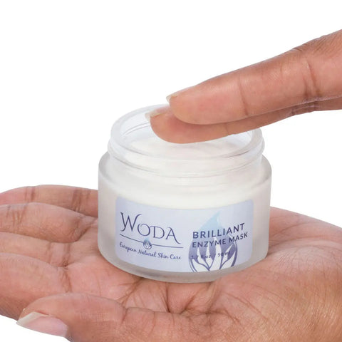 WODA Hydrating Enzyme Face Mask 1.7 Oz – Anti-Aging Natural Skincare Treatment | Made in USA WODA Skin Care 
