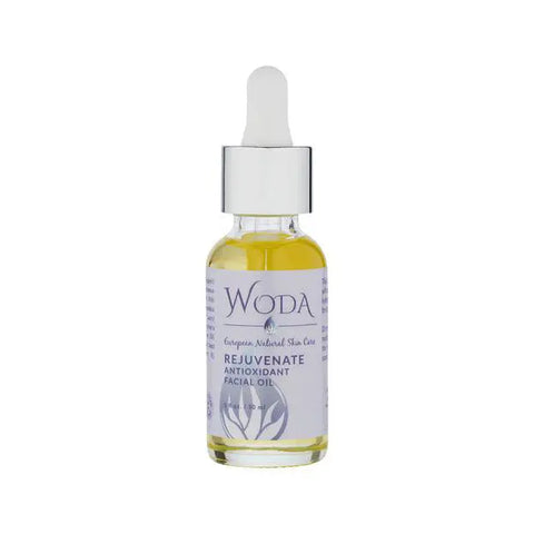 WODA Rejuvenate Antioxidant Face Oil 1 Oz – Natural Hydrating Facial Serum for Wrinkles and Even Skin Tone | Made in USA WODA Skin Care 