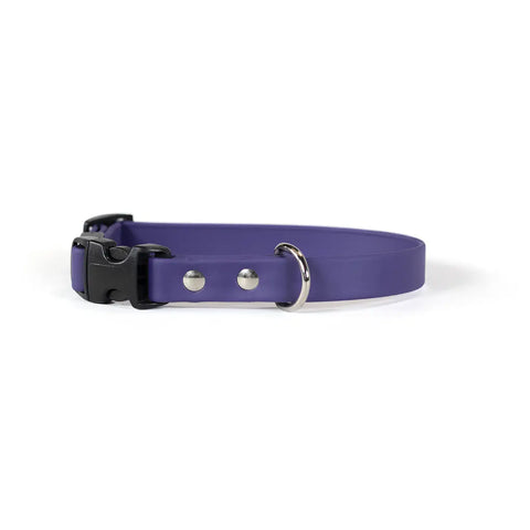 Waterproof Adjustable Dog Collar 1 Inch Wide Medium to Large Sizes – Sparky’s Adventure BioThane Collar | Made in USA Auburn Leathercrafters  item