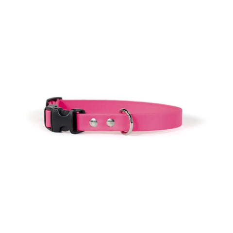 Waterproof Adjustable Dog Collar 1 Inch Wide Medium to Large Sizes – Sparky’s Adventure BioThane Collar | Made in USA Auburn Leathercrafters  item