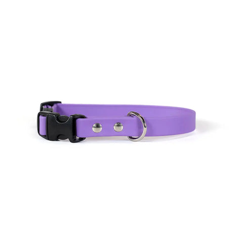Waterproof Adjustable Dog Collar 1 Inch Wide Medium to Large Sizes – Sparky’s Adventure BioThane Collar | Made in USA Auburn Leathercrafters  item