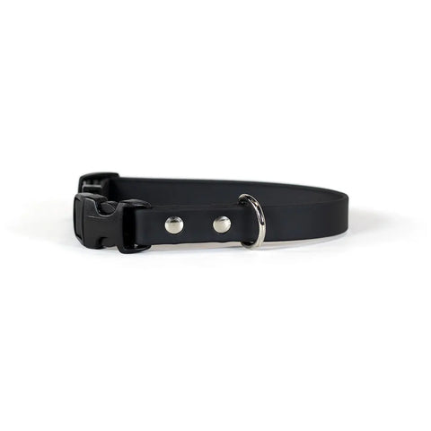 Waterproof Adjustable Dog Collar 1 Inch Wide Medium to Large Sizes – Sparky’s Adventure BioThane Collar | Made in USA Auburn Leathercrafters  item