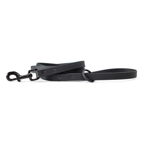 Waterproof BioThane 3/4 Inch Dog Leash – Durable Outdoor Pet Lead | Made in USA – Stealth Black or Clay Brown Auburn Leathercrafters  item