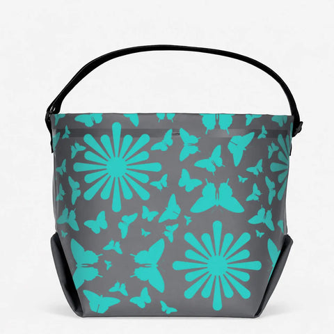 Waterproof Butterfly Garden Tote Bag 27L – Adjustable Strap – GearBucket | Made in USA eqpd 