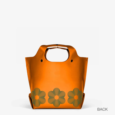 Waterproof Geo Flower Tote Bag – Durable Industrial Vinyl – Made in USA | LastBag by eqpd eqpd  LastBags
