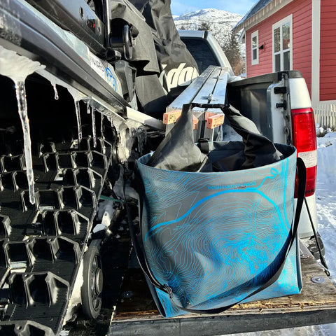 Waterproof Roll-Top Outdoor Tote Bag – Durable GearBucket | Made in USA eqpd 