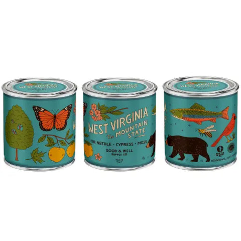 West Virginia State Candle Good & Well Supply Co.  Candles